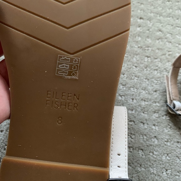 NWOT Eileen Fisher off white espadrilles size 8 - Picture 7 of 7